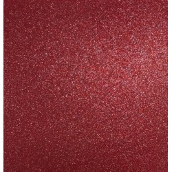 G730 Rote Glitter Flex Bügelfolie / B-flex