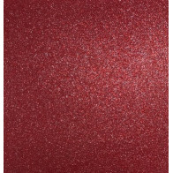 G730 Rote Glitter Flex Bügelfolie / B-flex