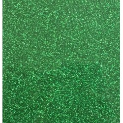 455 Green Pearl Glitter thermal transfer film / Poli-flex