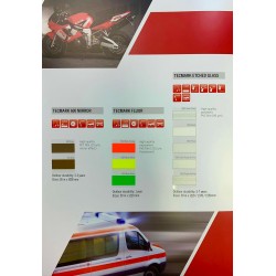 K000 VZORKOVNÍK A4 monomer/polymer plotter fólie / Kemica