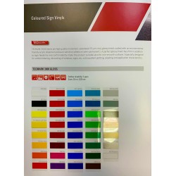 K000 VZORKOVNÍK A4 monomer/polymer plotter fólie / Kemica