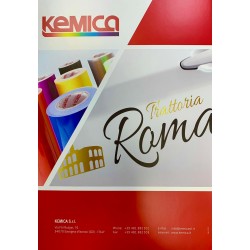 K000 VZORKOVNÍK A4 monomer/polymer plotter fólie / Kemica