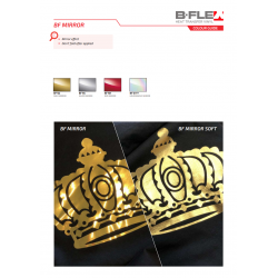 BFSS Metallishe glanz Silberne Flex Bügelfolie / iDigit