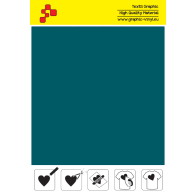 IDP468A Aqua Green (Sheet) termal transfer film / iDigit