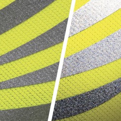 BFREF796 Reflective Silver heat transfer vinyl / B-flex