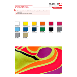 P720NA Medium Yellow Promotional flex heat transfer vinyl without self-adhesive liner / B-flex