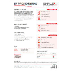 P792NA Golden Promotional flex Bügelfolie ohne selbstklebende liner / B-flex
