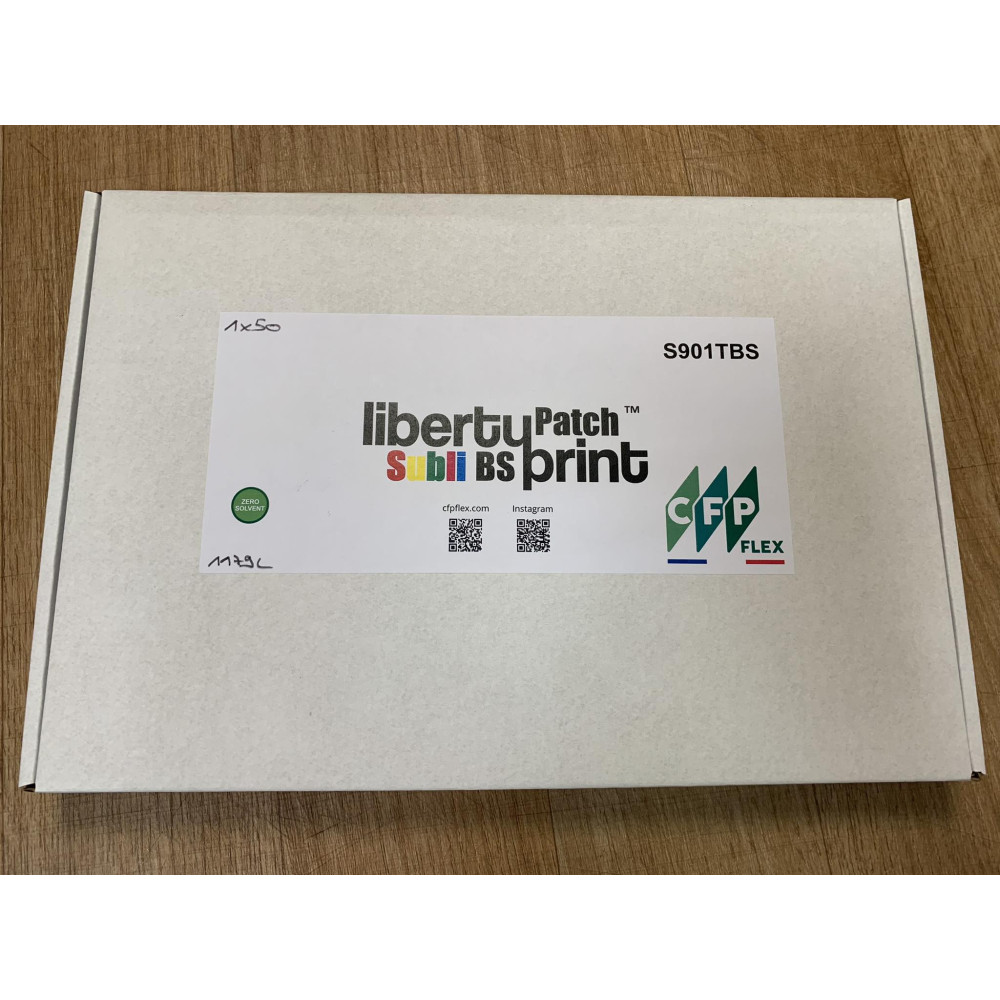 S901TBSA4 Subli print nažehľovací polyester textílie / CFP Flex