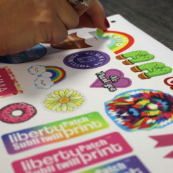 S901TBSA4 Subli print nažehľovací polyester textílie / CFP Flex