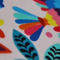 BFPRINTFLOCKSU Weiße Flock-Bügelfolie im Sublimationsdruck / B-flex