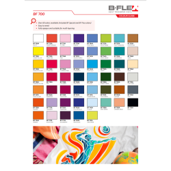 BF729 Salmon Premium Flex heat transfer vinyl / B-flex