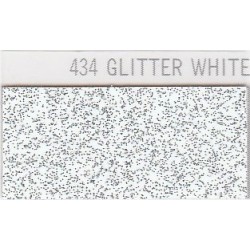 IDP434A Glitzernde Weiße (Blattfolie) Flex Bügelfolie / iDigit