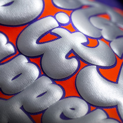 U748 Navy Blue PUFF Flex heat transfer vinyl / B-flex