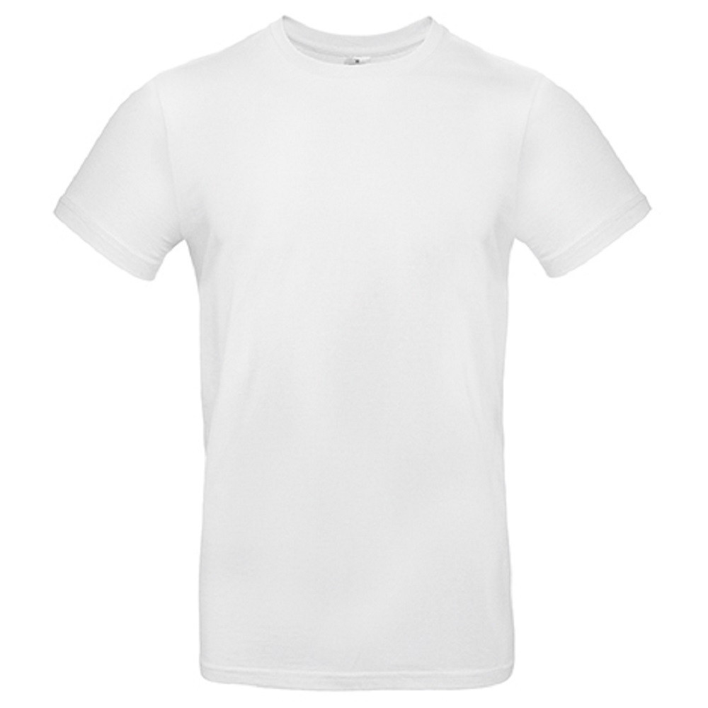 White T-shirt B&C BE INSPIRED