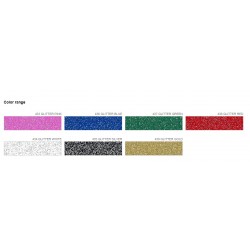 IDP438 Červená Glitter nažehľovací fólia / iDigit