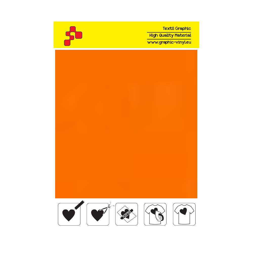 IDP415A Orange (Sheet) termal transfer film / iDigit