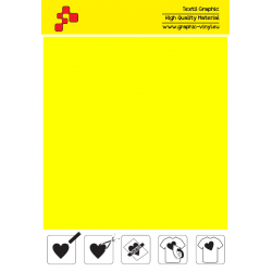 IDP419A Zitronengelbe (Blattfolie) Flex Bügelfolie / iDigit