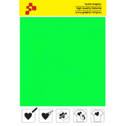 IDP441A Neon Green (Sheet) termal transfer film / iDigit