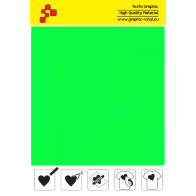 IDP441A Neon Green (Sheet) termal transfer film / iDigit