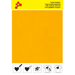 IDP442A Neon Orange (Sheet) termal transfer film / iDigit