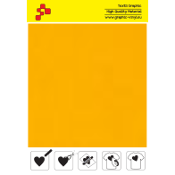 IDP442A Neon Orange (Sheet) termal transfer film / iDigit