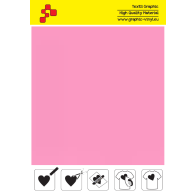 IDP460A Magenta (Blattfolie) Flex Bügelfolie / iDigit