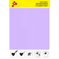 IDP476A Violett (Blattfolie) Flex Bügelfolie / iDigit