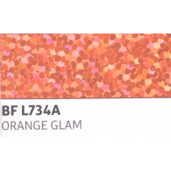 IDL734A Orange Glam (Arch) thermal transfer film / iDigit