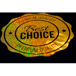 IDL735A Orgovánová Glam (Arch) nažehľovací fólia / iDigit