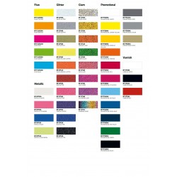 IDL777A Regenbogen Glam (Blatt) Flex Bügelfolie / iDigit