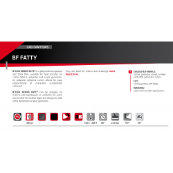 T740 Royal Blue Fatty heat transfer vinyl / B-flex