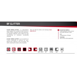 IDG770A Purple Glitter (Sheet) thermal transfer film / iDigit