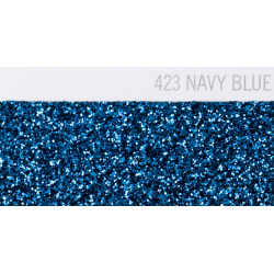 IDP423A Marineblau Pearl Glitter (Blatt) Flex Bügelfolie / iDigit
