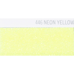 IDP446A Neon Yellow Pearl Glitter (Sheet) termal transfer film / iDigit