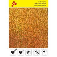 IDL792A Gold Glam (Sheet) termal transfer film / iDigit