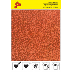 IDL734A Orange Glam (Arch) thermal transfer film / iDigit