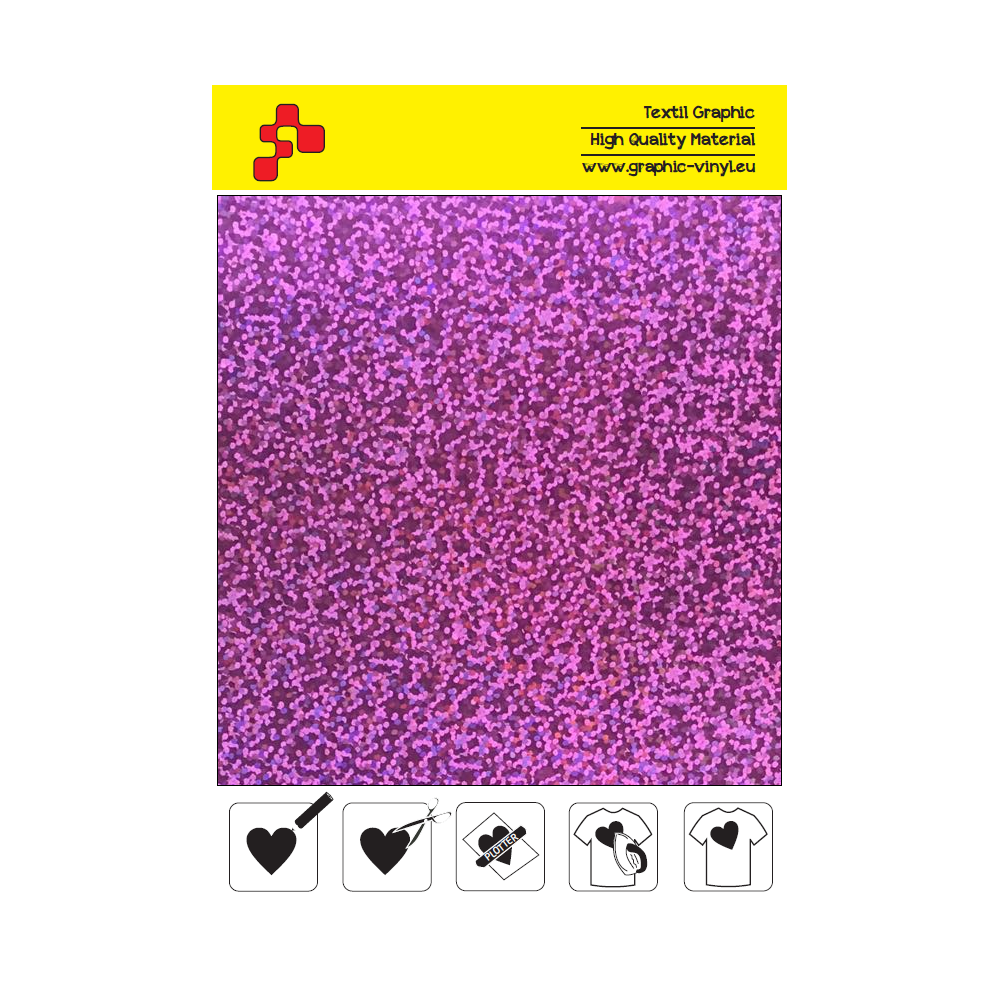 IDL738A Cyclamen Glam (Sheet) thermal transfer film / iDigit