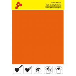 IDSF734A Orange (Sheet) Speed flex termal transfer film / iDigit