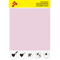 IDSF737A Blush Pink (Sheet) Speed flex termal transfer film / iDigit