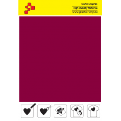 IDSF762A Bordeaux (Sheet) Speed flex termal transfer film / iDigit