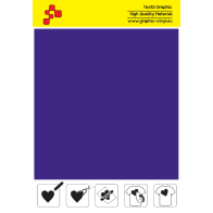 IDSF770A Purple (Sheet) Speed flex termal transfer film / iDigit