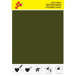 IDSF781A Olive Green (Sheet) Speed flex termal transfer film / iDigit