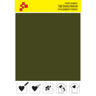 IDSF781A Olive Green (Sheet) Speed flex termal transfer film / iDigit