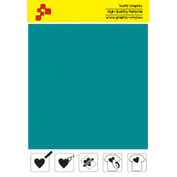 IDSF783A Aquamarin (Blattfolie) Speed Flex Bügelfolie / iDigit