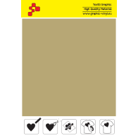 IDSF792A Gold (Sheet) Turbo flex termal transfer film / B-flex