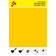 IDT720A Medium Yellow Fatty (Sheet) termal transfer film / iDigit