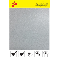 BF G700A Weiße Glitter (Blatt) Flex Bügelfolie / B-flex