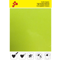 IDG728A Neon Yellow Glitter (Arch) thermal transfer film / iDigit