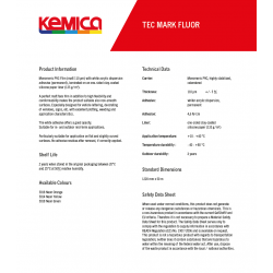 5014 Neonorange 3Jahre Plotterfilm Matt / Kemica