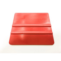 Hard plastic trapezoidal spatula red / iDigit